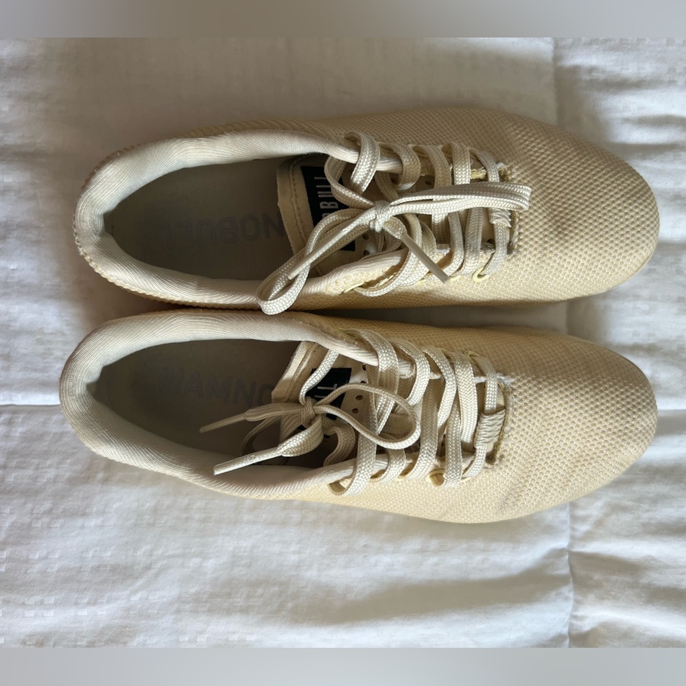 NOBULL Beige/Cream Women's Athletic Shoes - Picture 4 of 5
